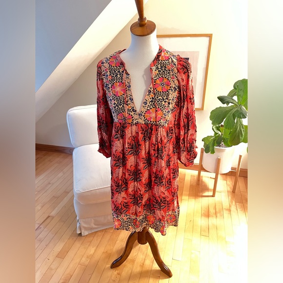 BA&SH dress size 1 multi color - Picture 2 of 2